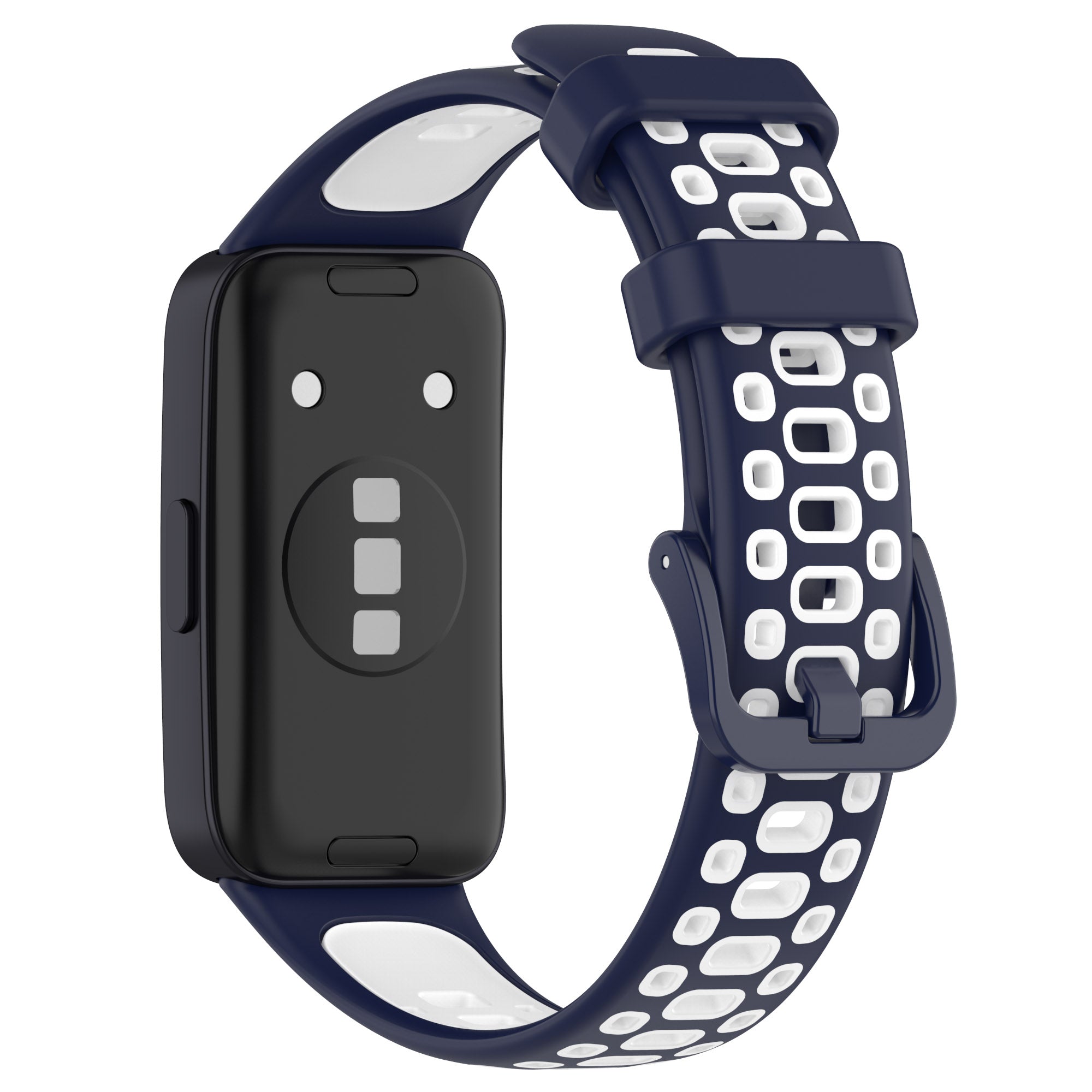 For Huawei Band 8 Adjustable Silicone Watch Band Dual-color Replacement Strap For Huawei Band 8 Adjustable Silicone Watch Band Dual-color Replacement Strap